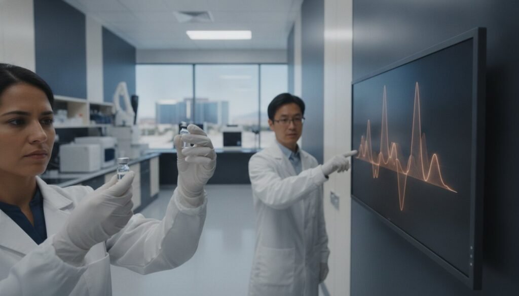 Control de Calidad Riguroso de Péptidos para Laboratorios de Investigación de Las Vegas