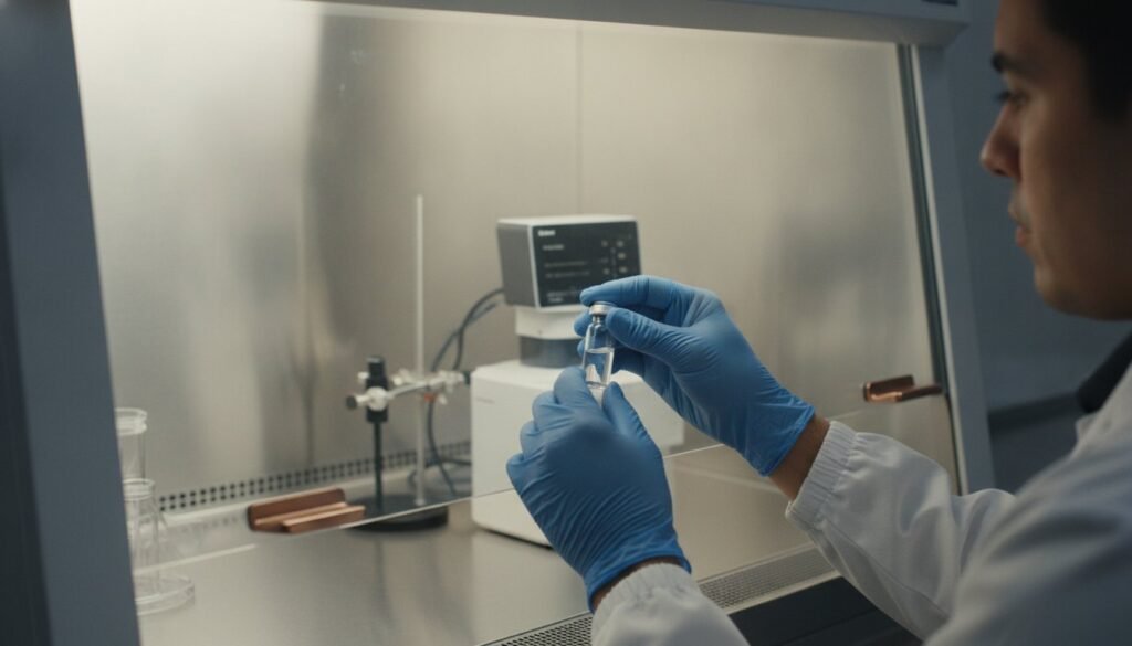 Protocolos de Seguridad para el Manejo de Péptidos Potentes: Una Lista de Verificación para Laboratorios de Investigación