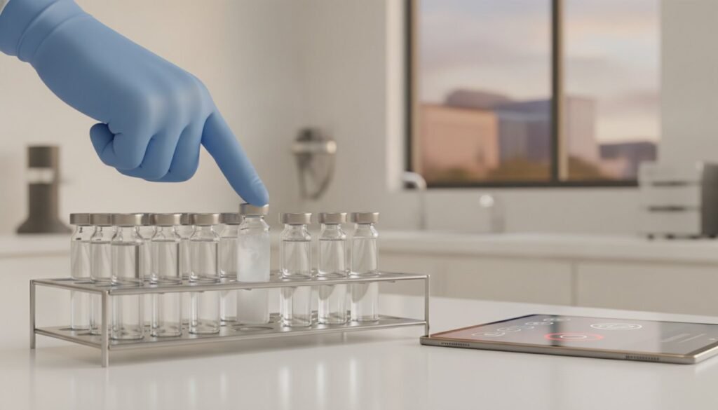 Troubleshooting Contaminated Peptide Vials: A Clinical Diagnostic Checklist