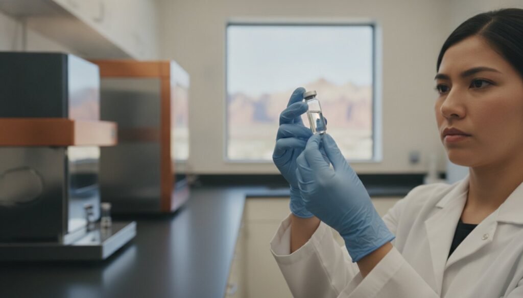 Cómo la fabricación estadounidense mejora la calidad de los péptidos para la investigación analítica