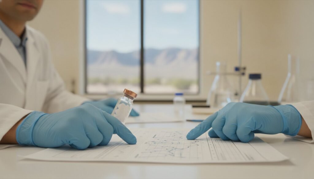 Validación de un nuevo lote de péptidos de investigación: una lista de verificación de laboratorio