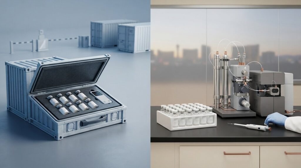 Péptidos de CanLab Research vs. Proveedores de EE. UU.: Comparación de laboratorios analíticos