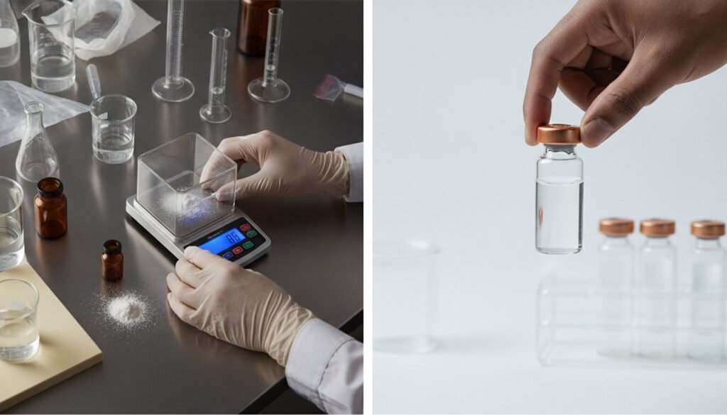 DIY vs. Pre-made Peptide Solutions: A Comparative Analysis for Laboratory Research